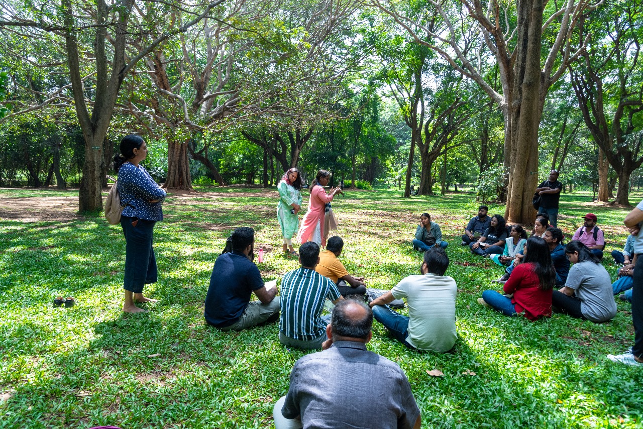 Session on Bio-enzyme for Volunteers at Cubbon Park