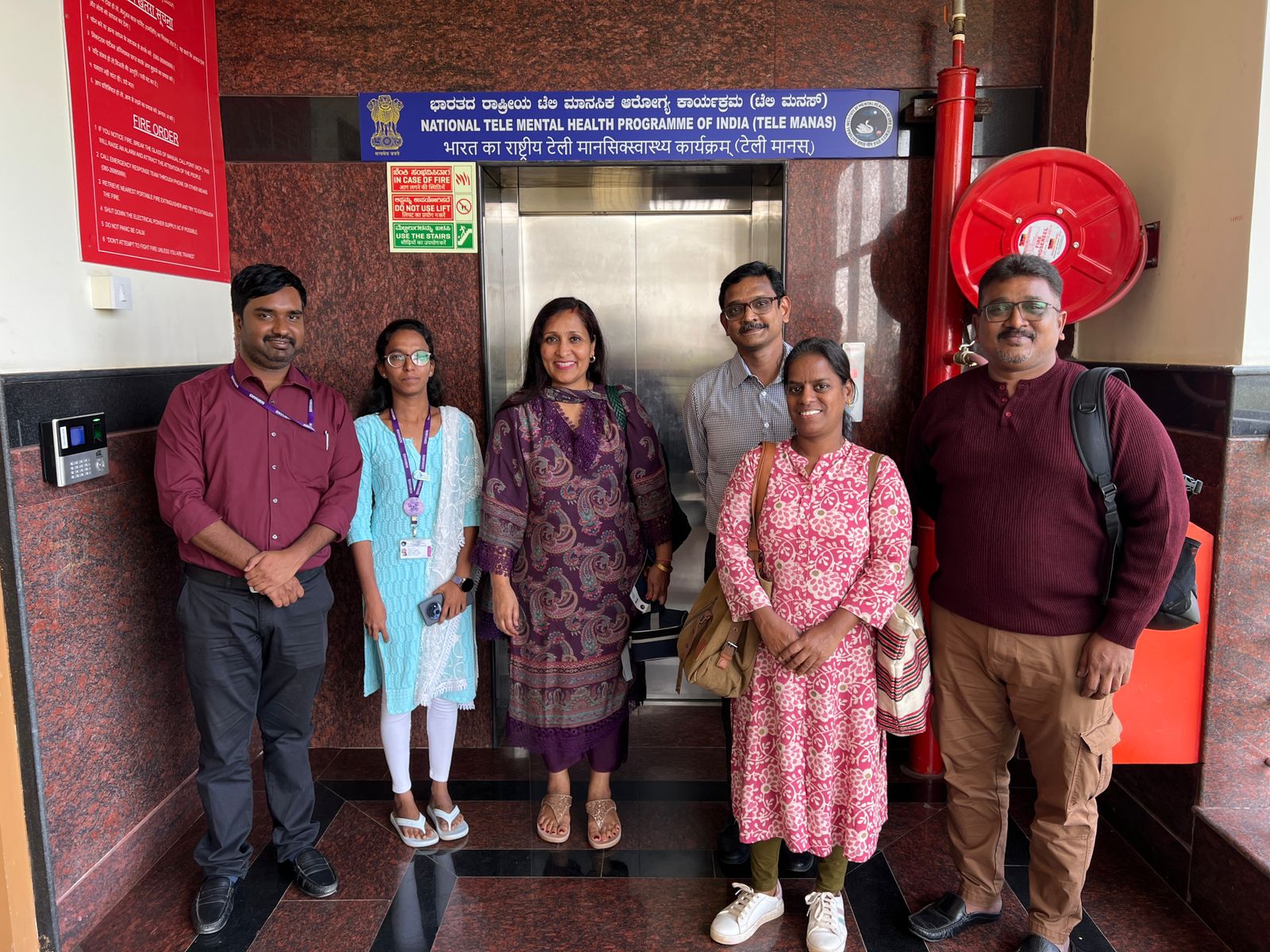 Visit to NIMHANS TeleManasa